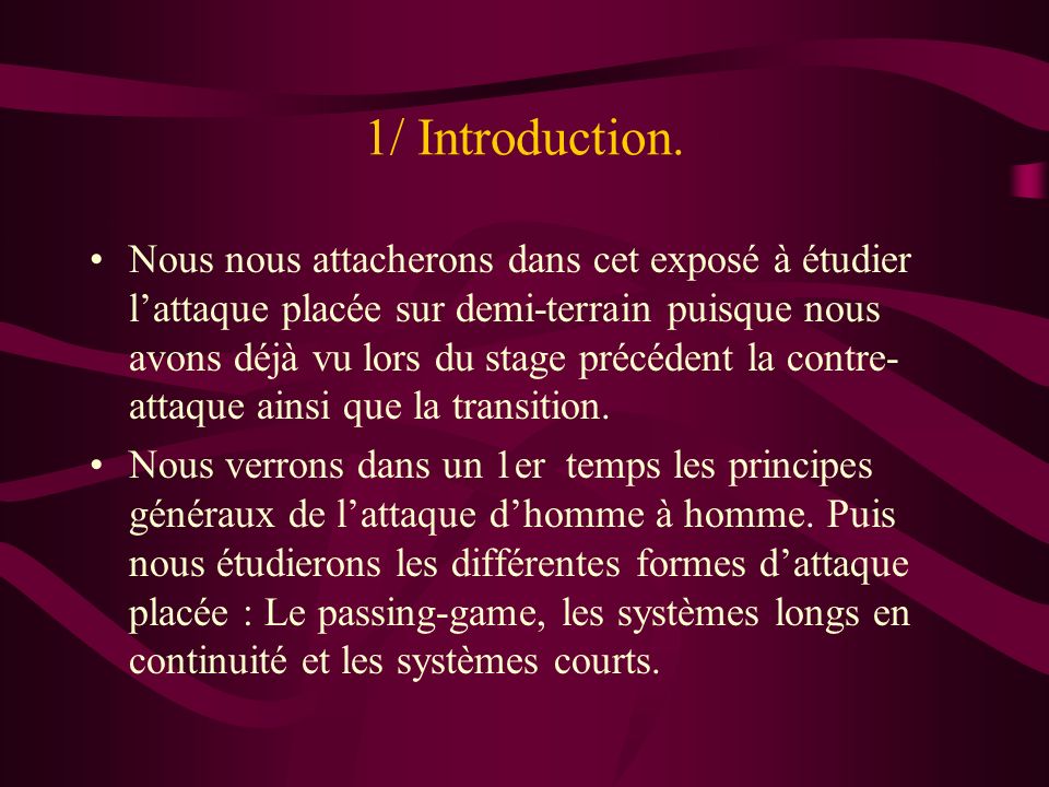 1/ Introduction.