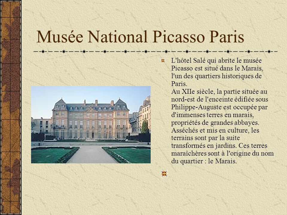 Musée National Picasso Paris