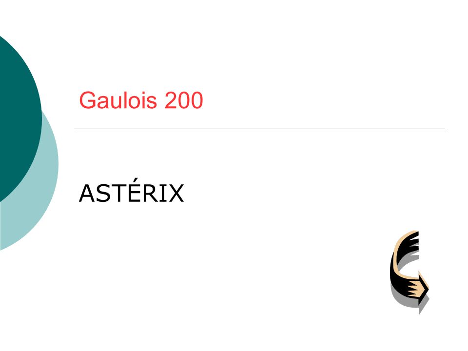 Gaulois 200 ASTÉRIX