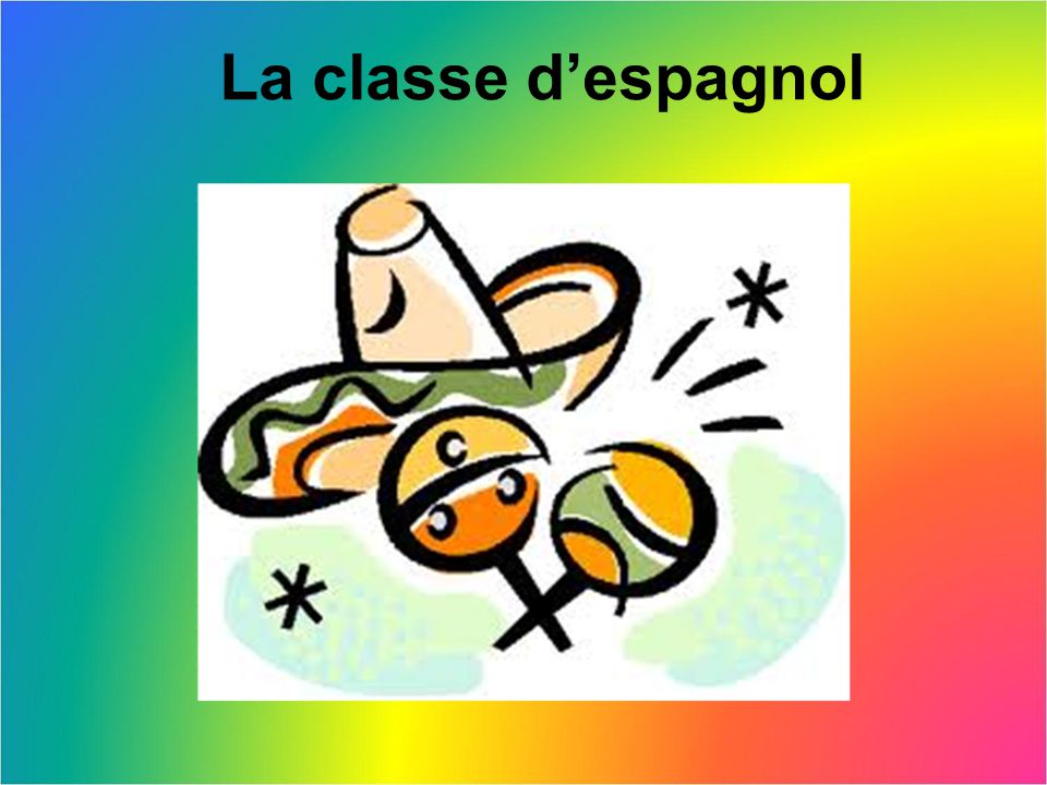 La classe d’espagnol