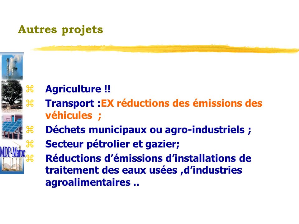 MDP-Maroc Autres projets Agriculture !!