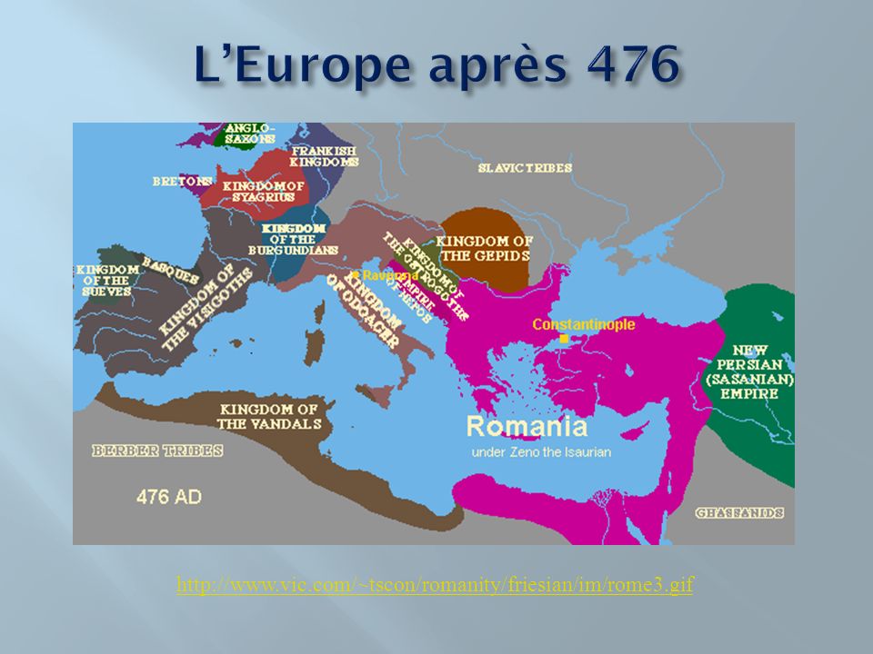 L’Europe après 476