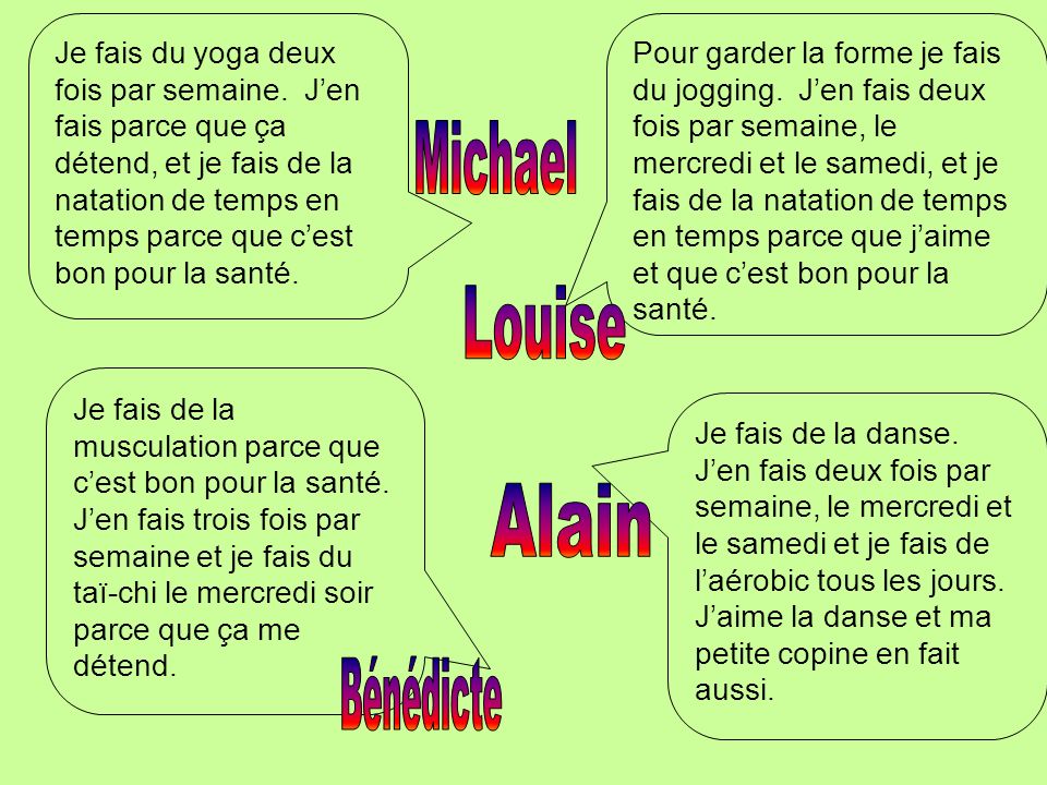 Michael Louise Alain Bénédicte