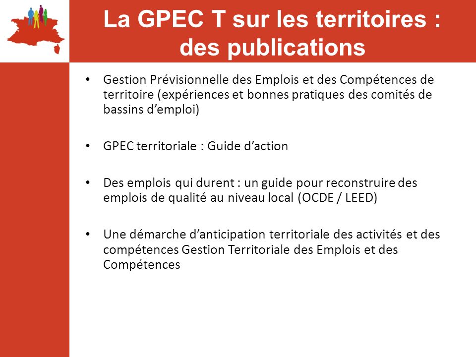 La GPEC T sur les territoires : des publications