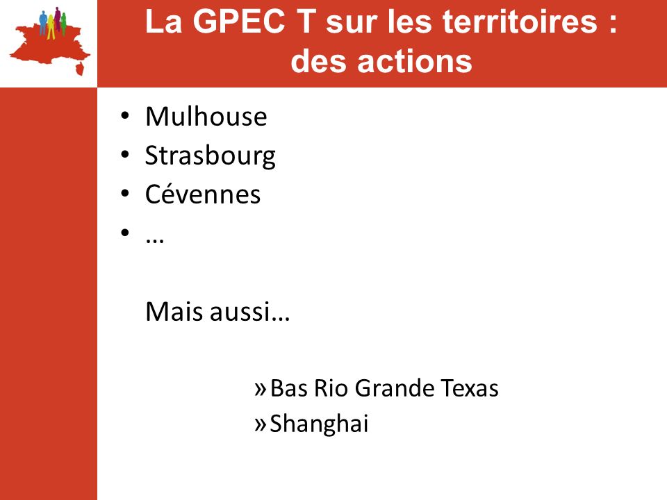 La GPEC T sur les territoires : des actions