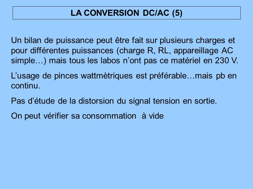 LA CONVERSION DC/AC (5)