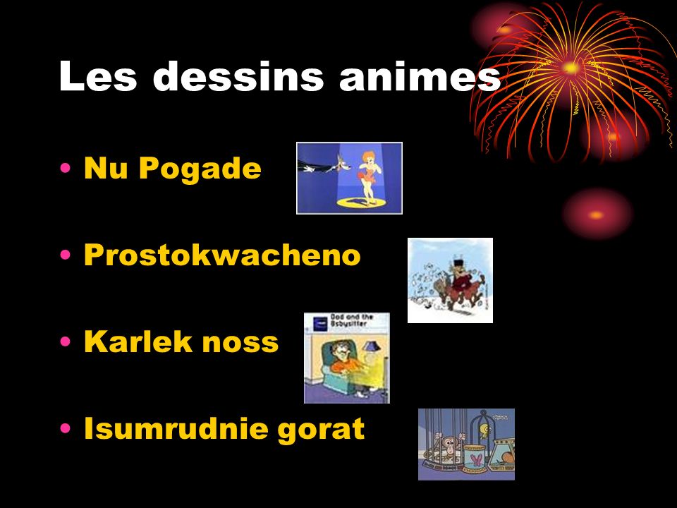 Les dessins animes Nu Pogade Prostokwacheno Karlek noss