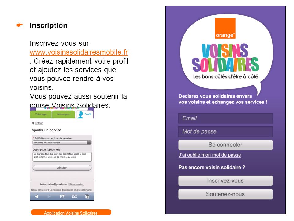 Application Voisins Solidaires