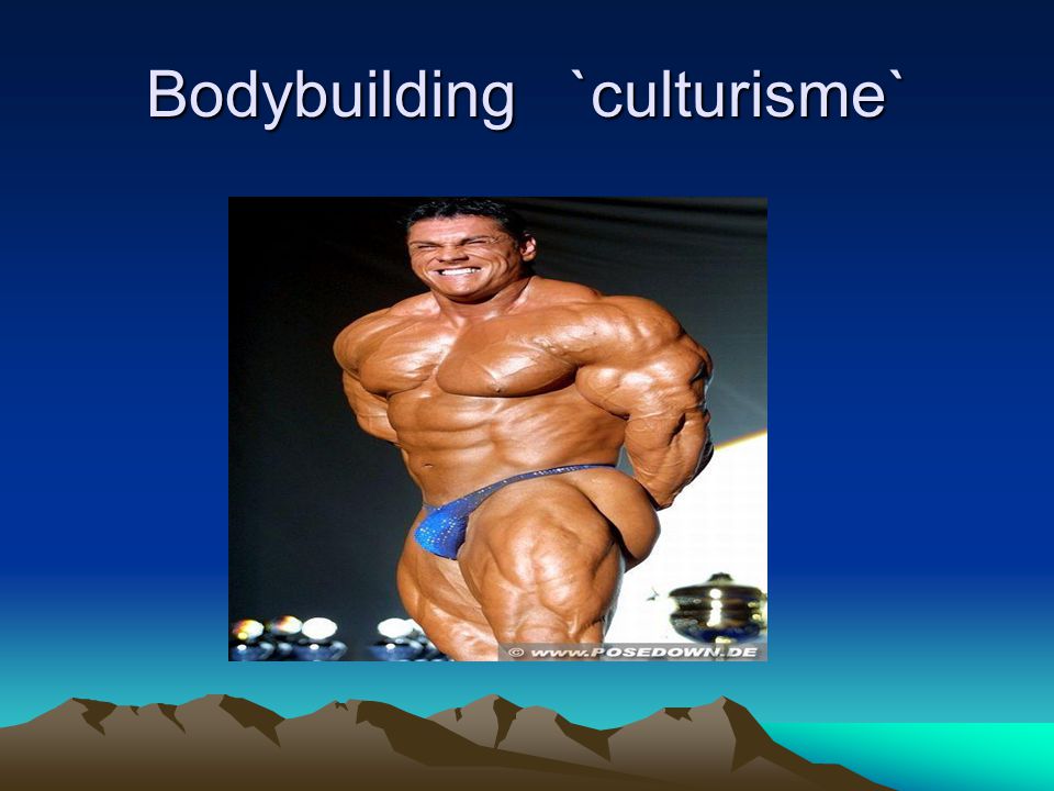 Bodybuilding `culturisme`