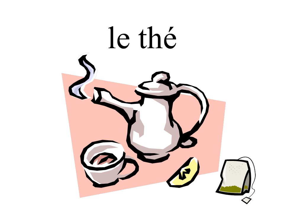 le thé