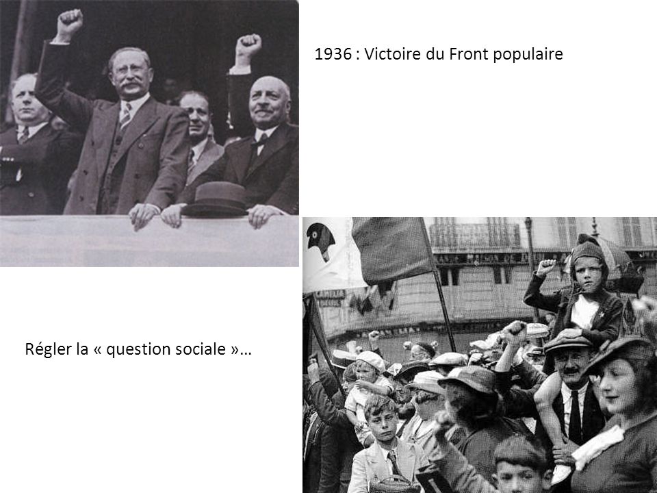 1936 : Victoire du Front populaire