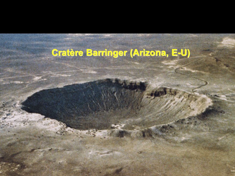 Cratère Barringer (Arizona, E-U)