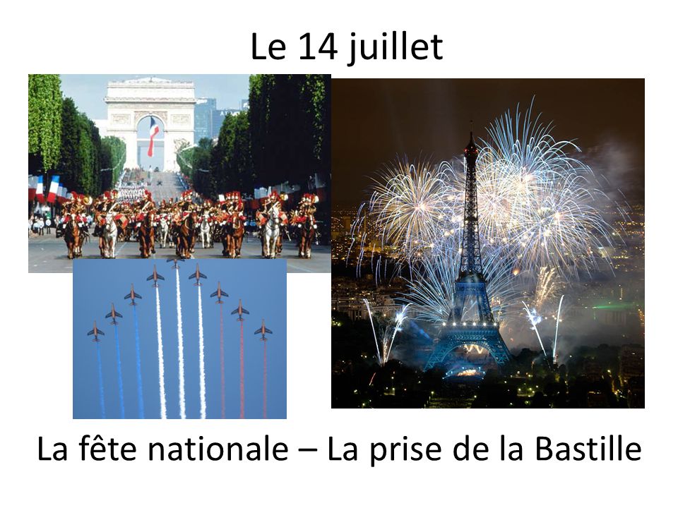 La fête nationale – La prise de la Bastille