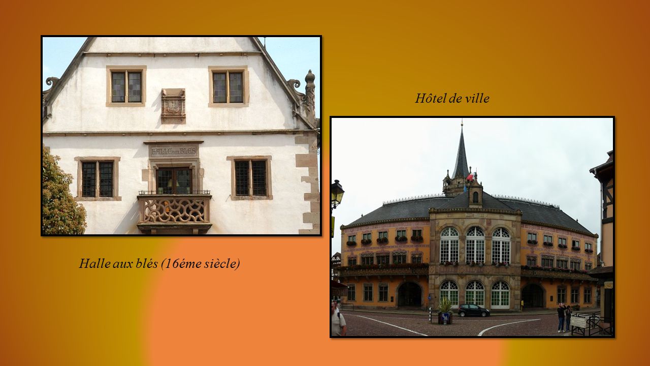 Hôtel de ville Halle aux blés (16éme siècle)