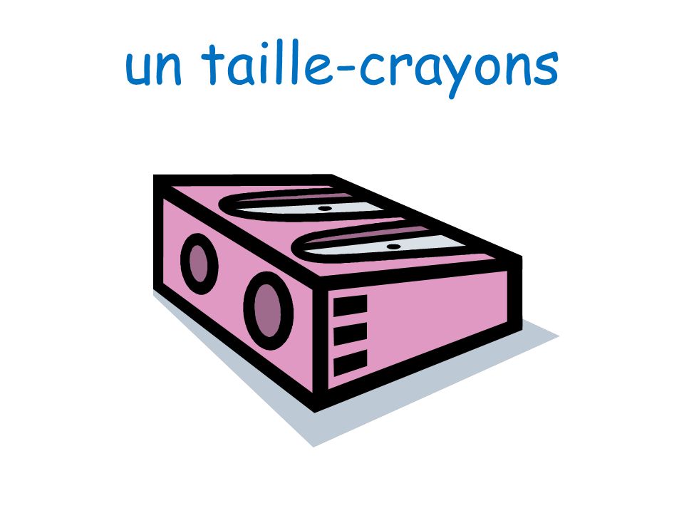 un taille-crayons