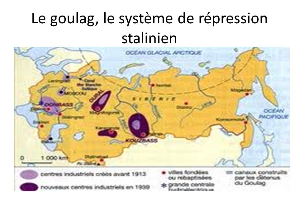 Le goulag, le système de répression stalinien