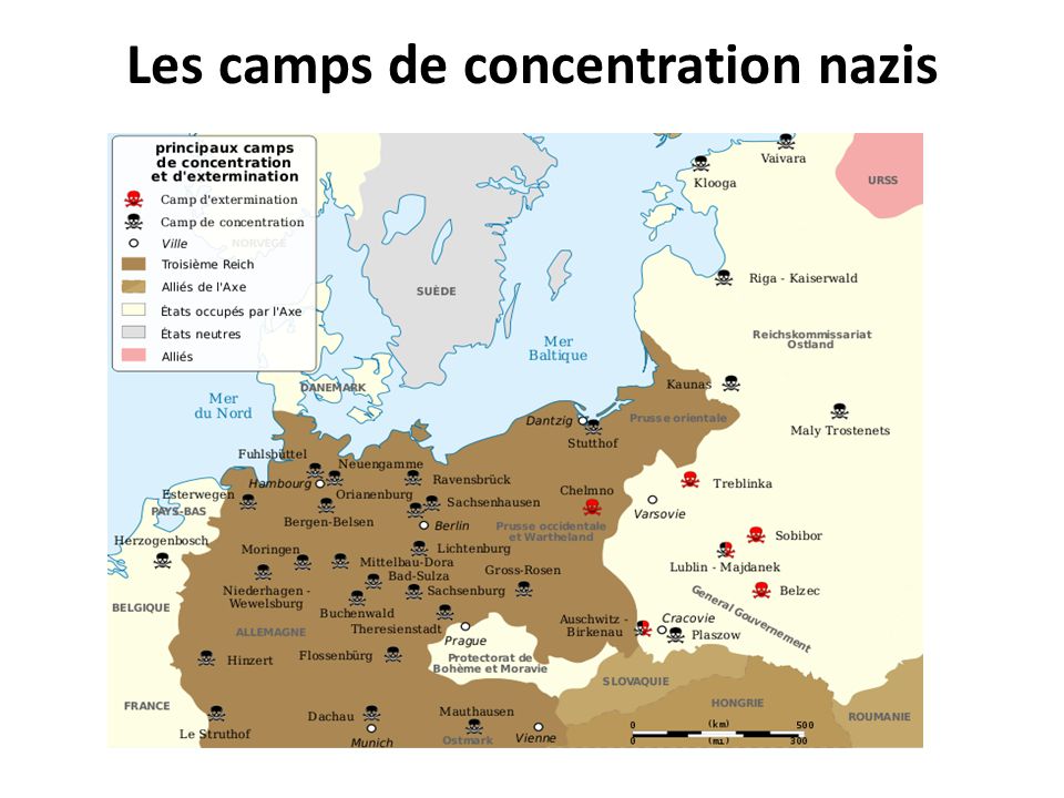 Les camps de concentration nazis