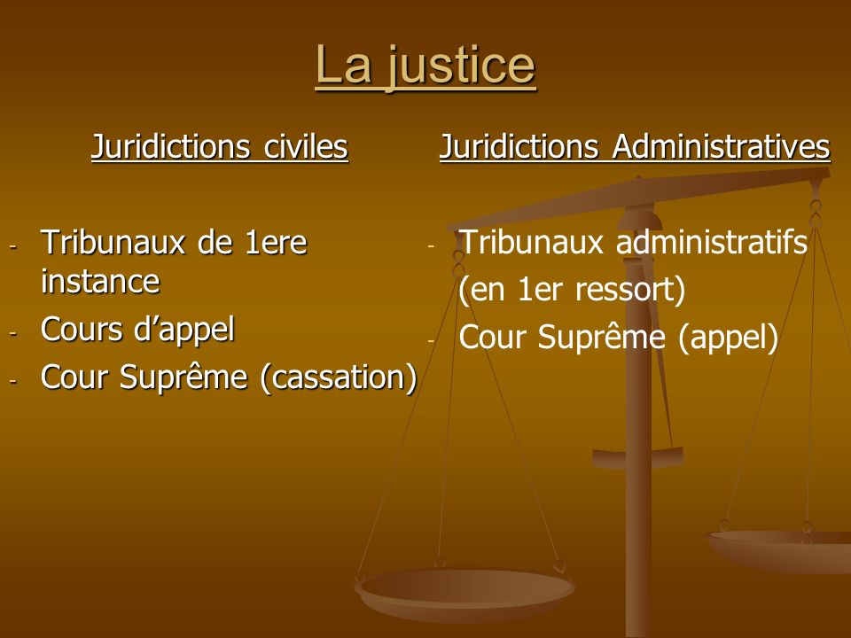 Juridictions Administratives