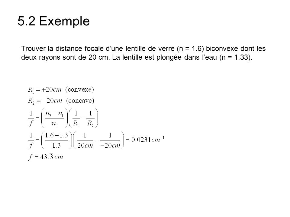 5.2 Exemple