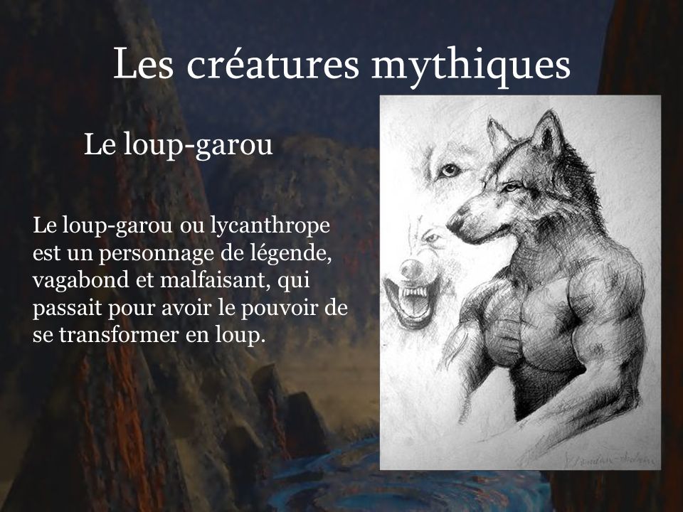 Les créatures mythiques