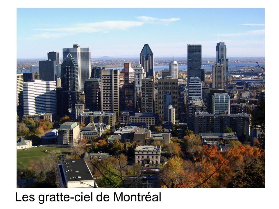 Les gratte-ciel de Montréal