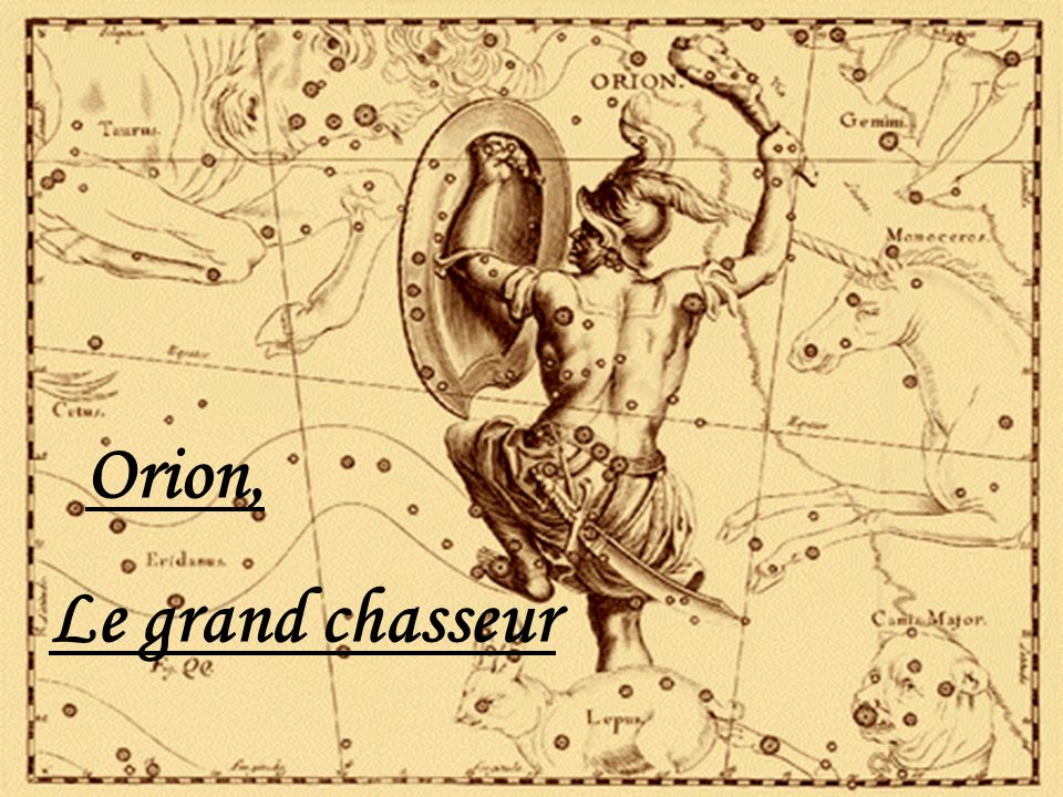 Orion, Le grand chasseur
