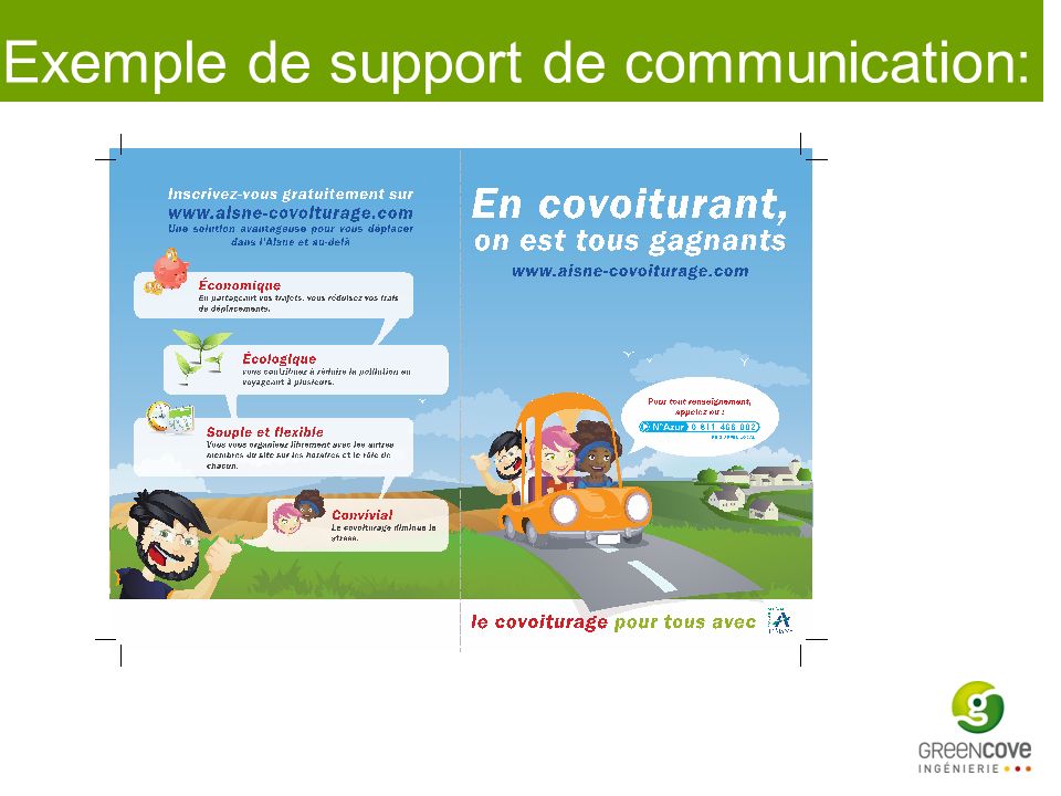 Exemple de support de communication: