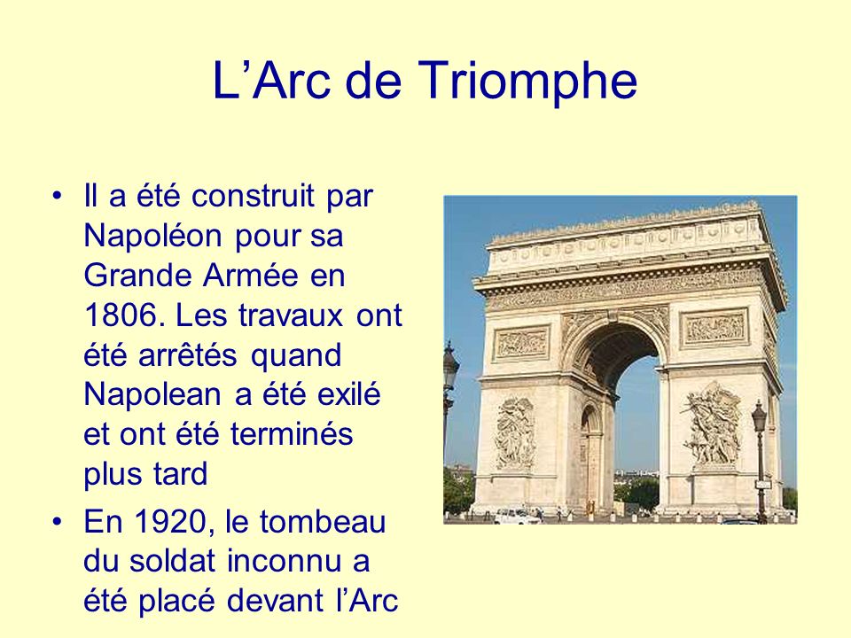 L’Arc de Triomphe
