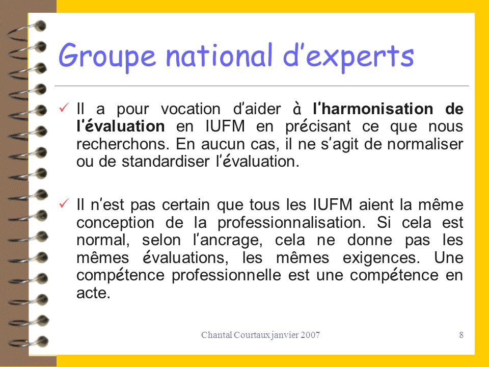 Groupe national d’experts
