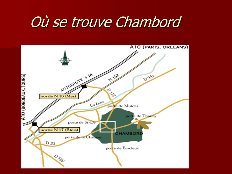 Où se trouve Chambord