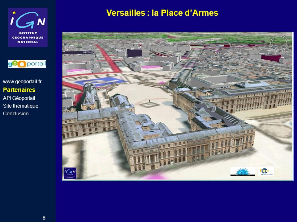 Versailles : la Place d’Armes