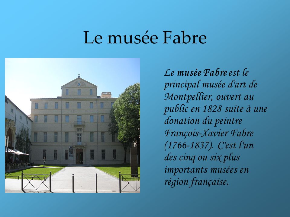 Le musée Fabre