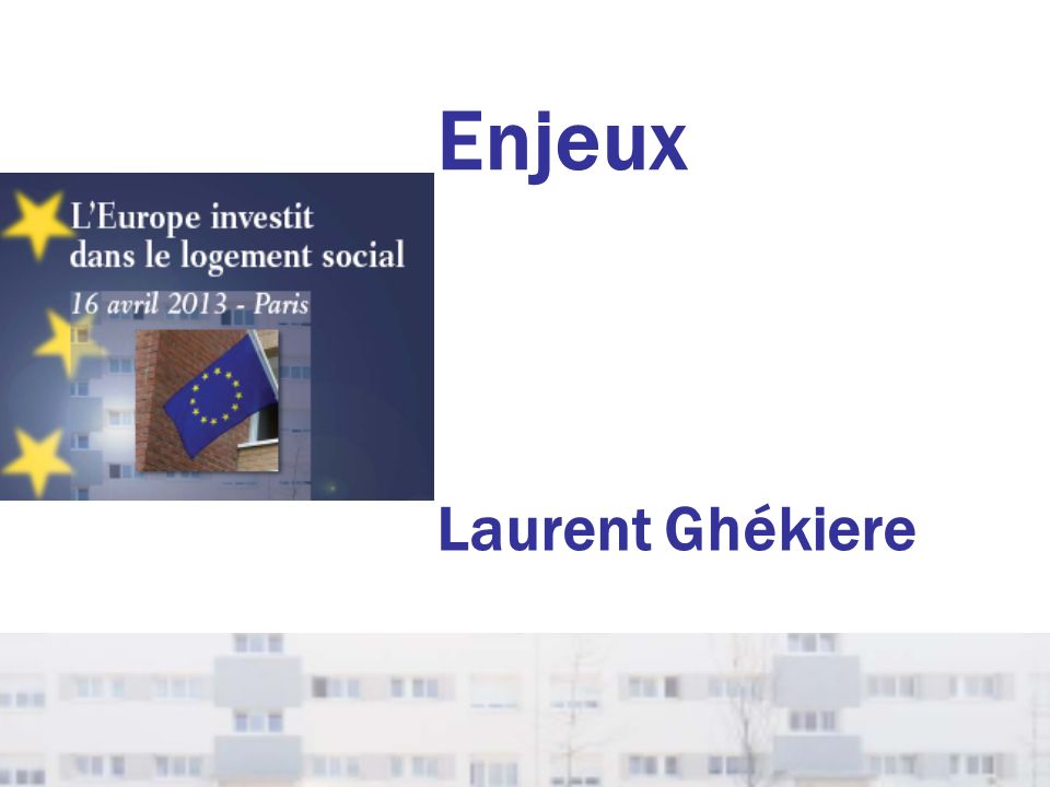 Enjeux Laurent Ghékiere
