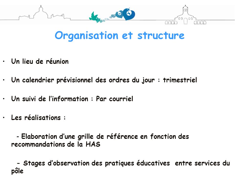 Organisation et structure