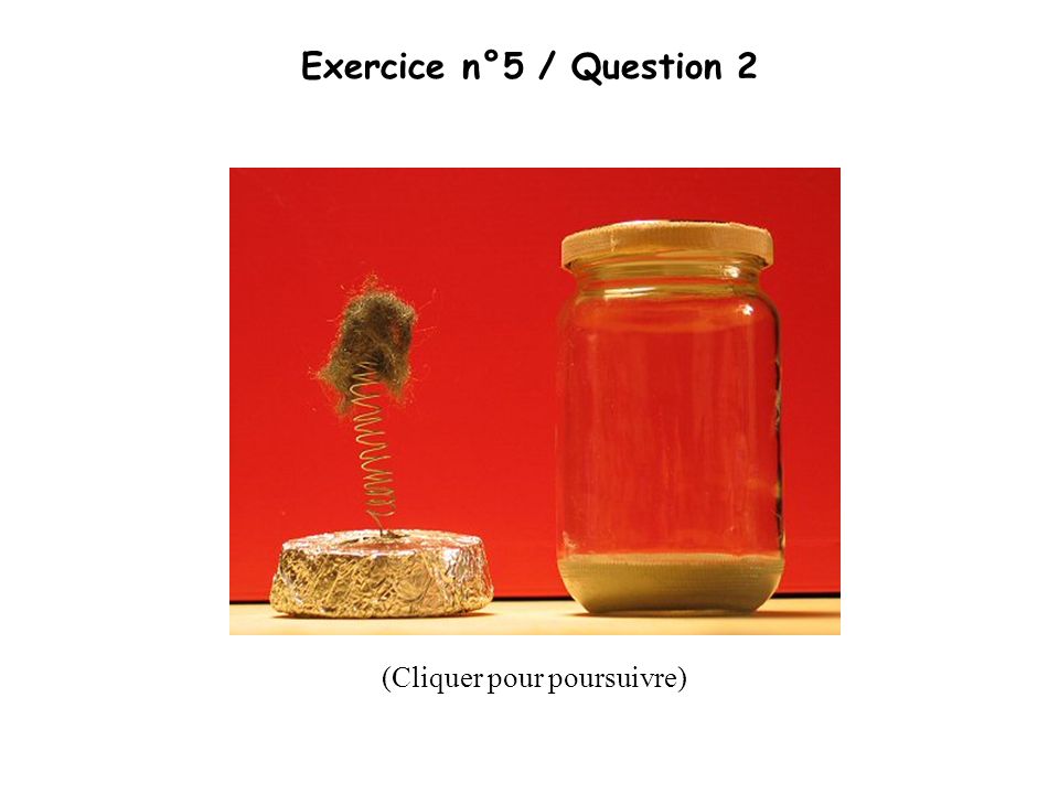 Exercice n°5 / Question 2 (Cliquer pour poursuivre)