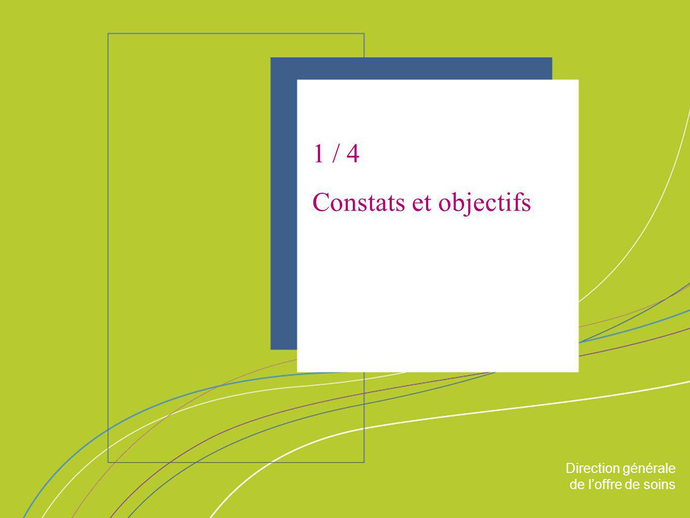 1 / 4 Constats et objectifs ORGANISATION & MISSIONS Direction générale