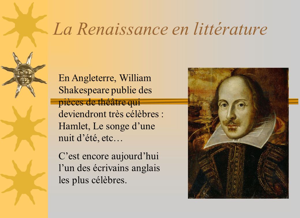 La Renaissance en littérature