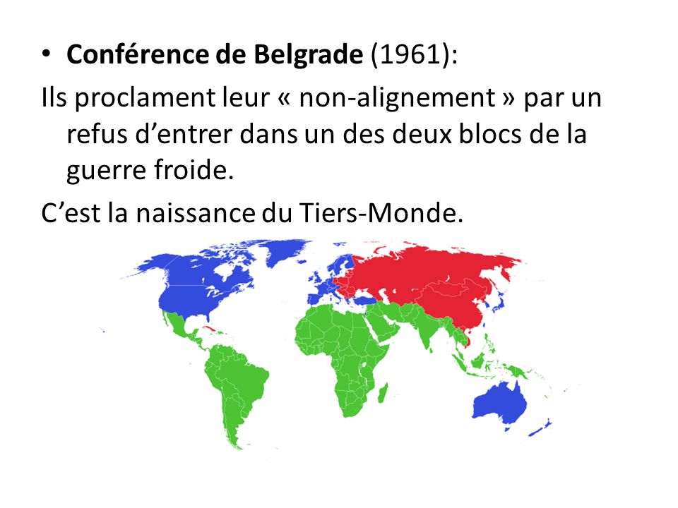 Conférence de Belgrade (1961):