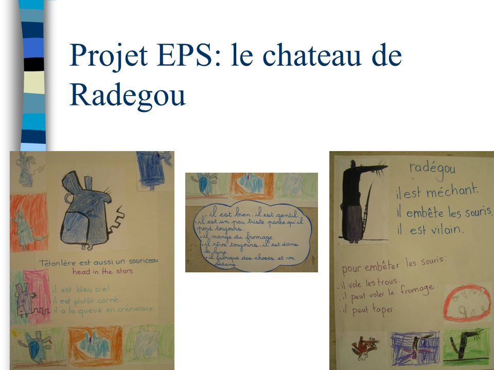 Projet EPS: le chateau de Radegou