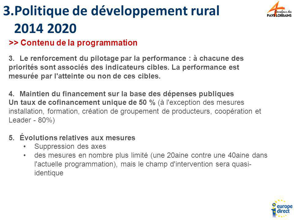 Politique de développement rural