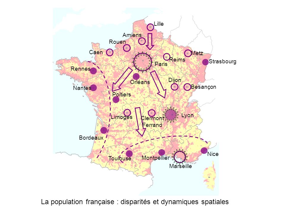 La population française : disparités et dynamiques spatiales