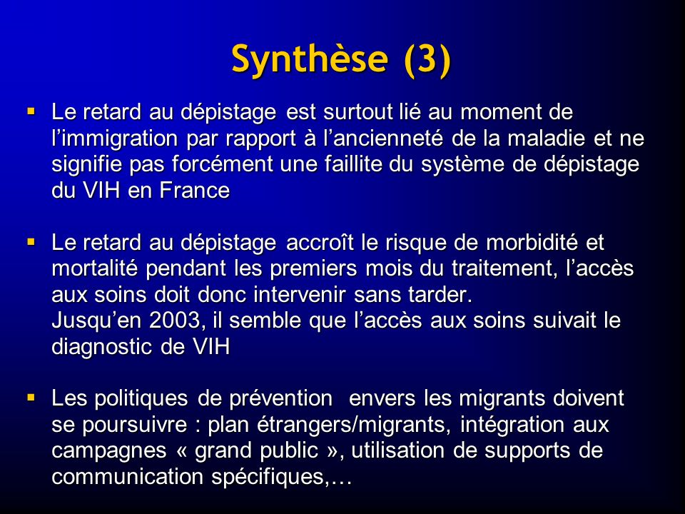 Synthèse (3)