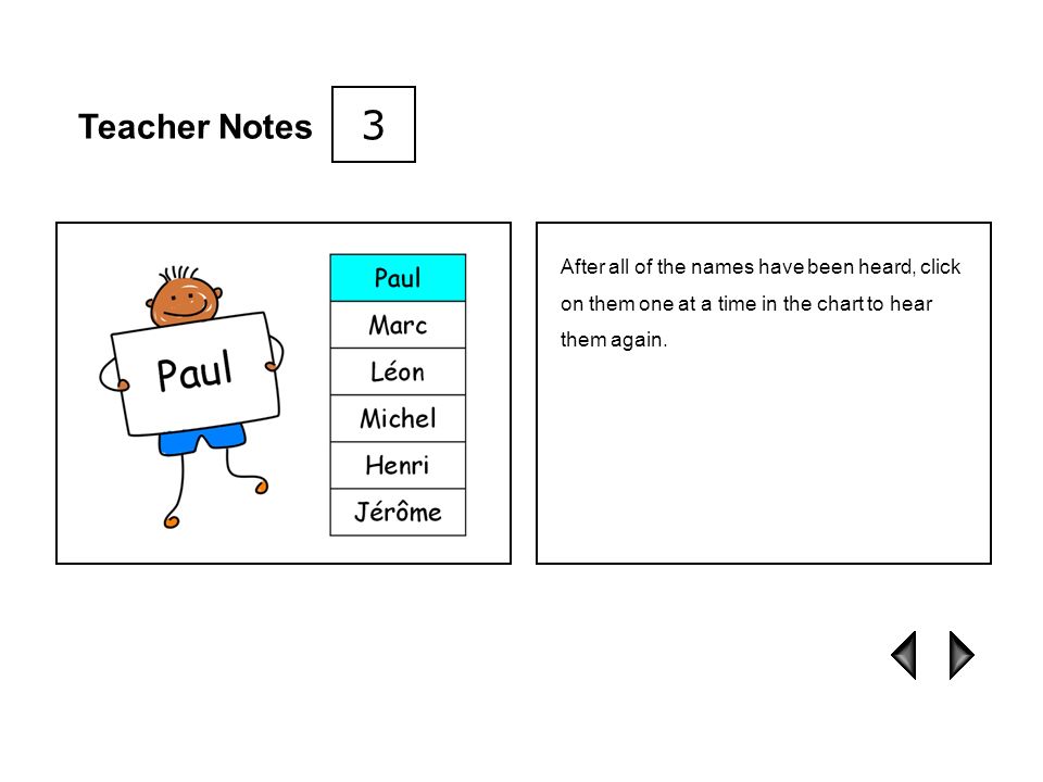 3 Teacher Notes.