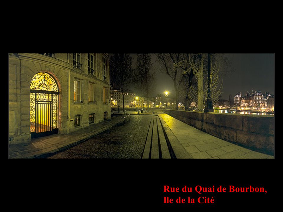 Rue du Quai de Bourbon, Ile de la Cité