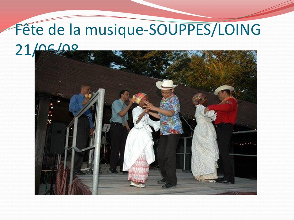 Fête de la musique-SOUPPES/LOING 21/06/08