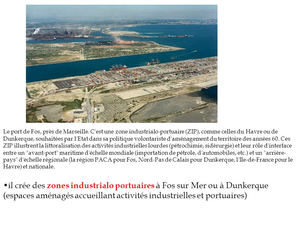 Le port de Fos, près de Marseille