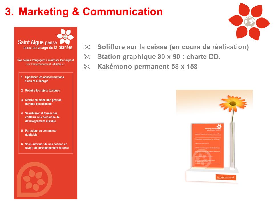 3. Marketing & Communication