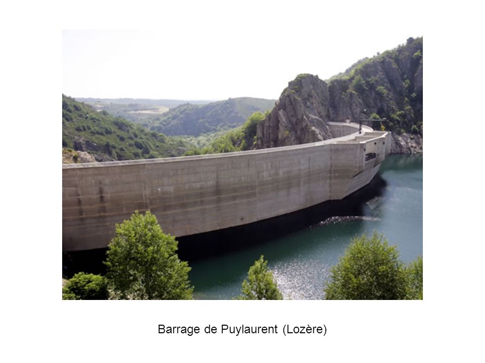 Barrage de Puylaurent (Lozère)