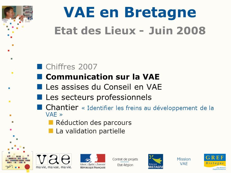 VAE en Bretagne Etat des Lieux - Juin 2008