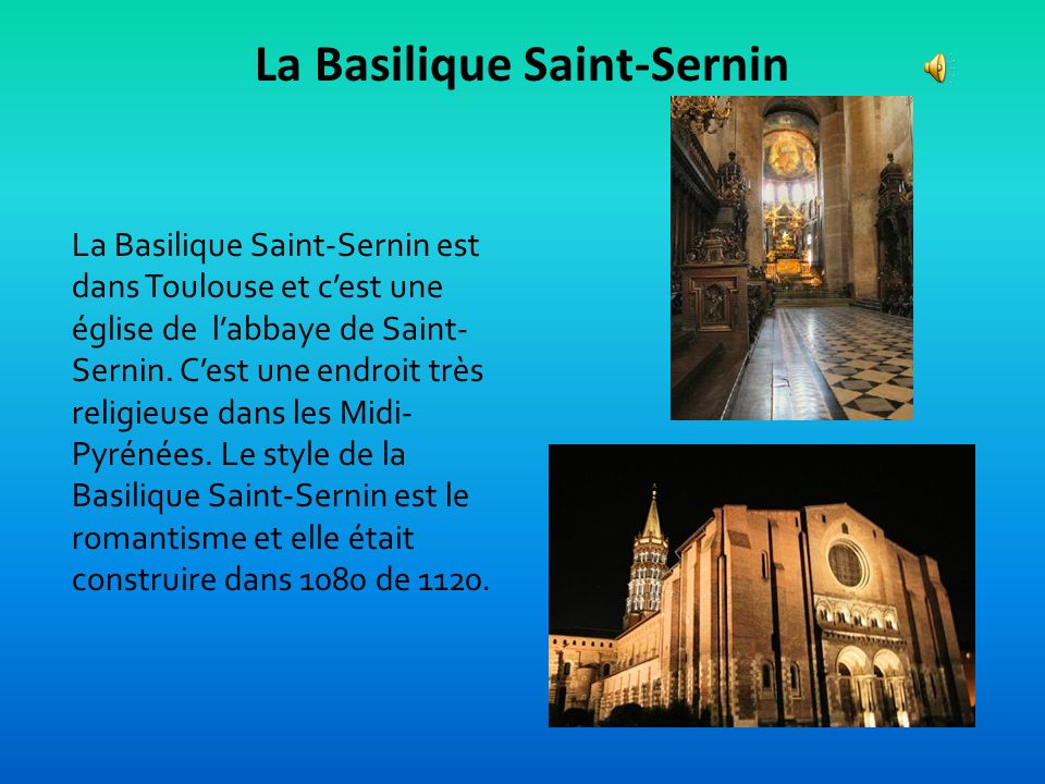 La Basilique Saint-Sernin